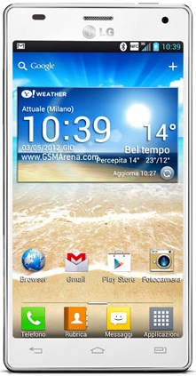 Смартфон LG Optimus 4X HD P880 White - Тосно