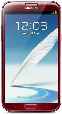 Смартфон Samsung Galaxy Note 2 GT-N7100 Red - Тосно
